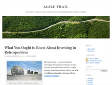 Tablet Screenshot of agiletrail.com